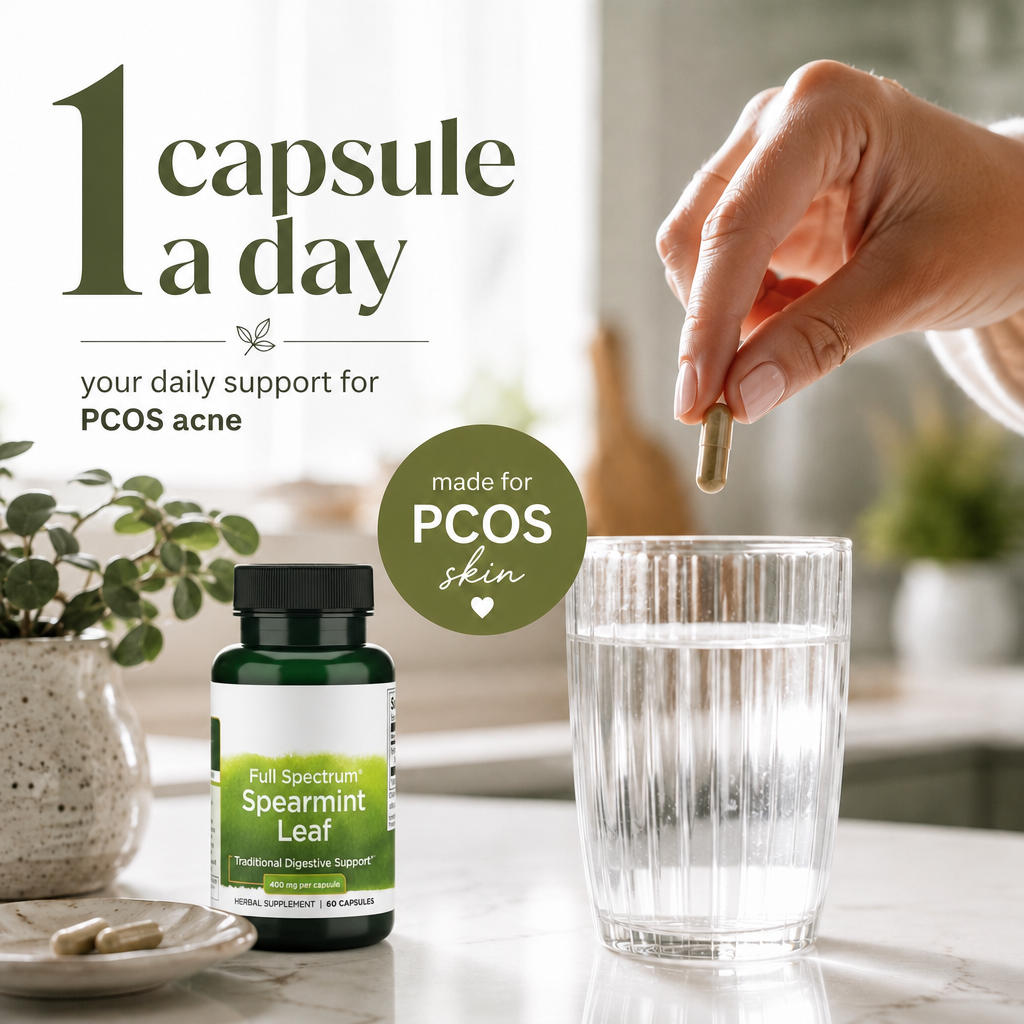 Mintora - spearmint leaf capsules