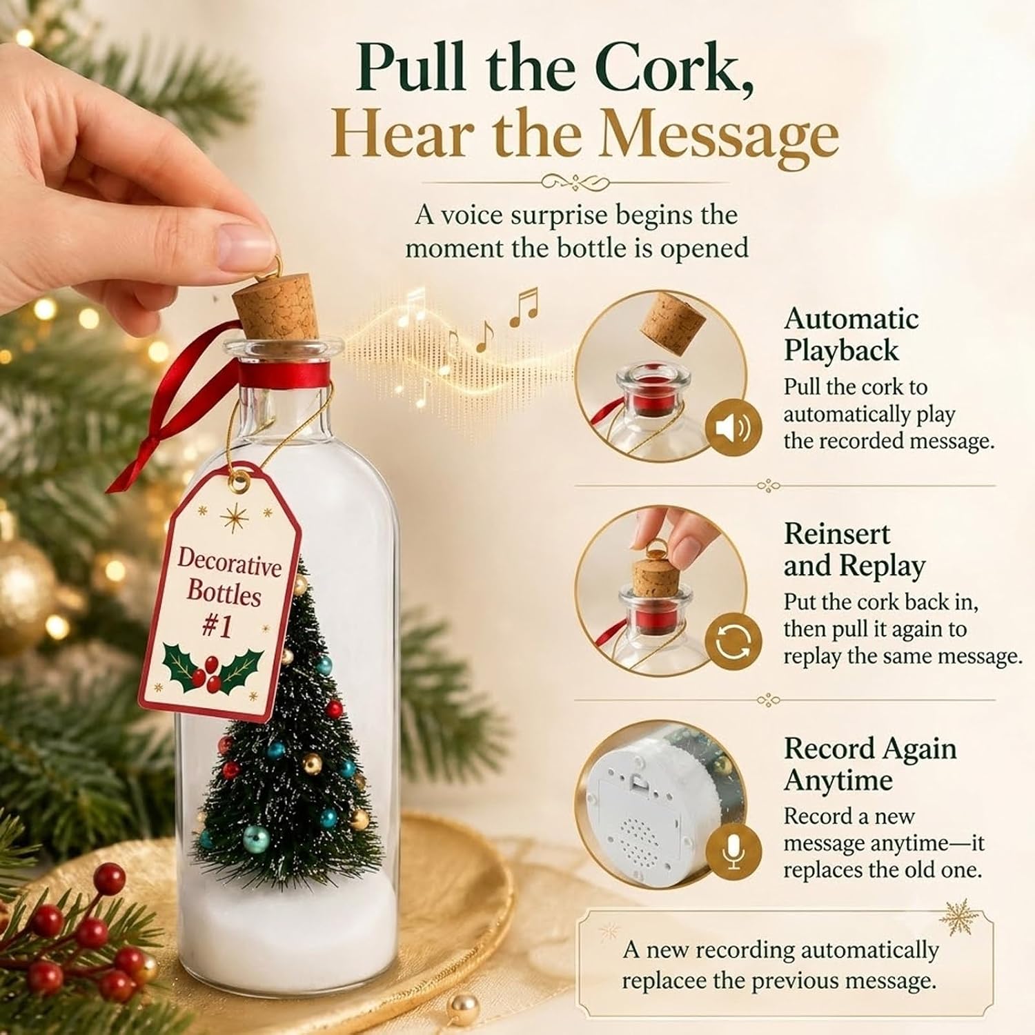 Everly - Recordable Christmas Tree