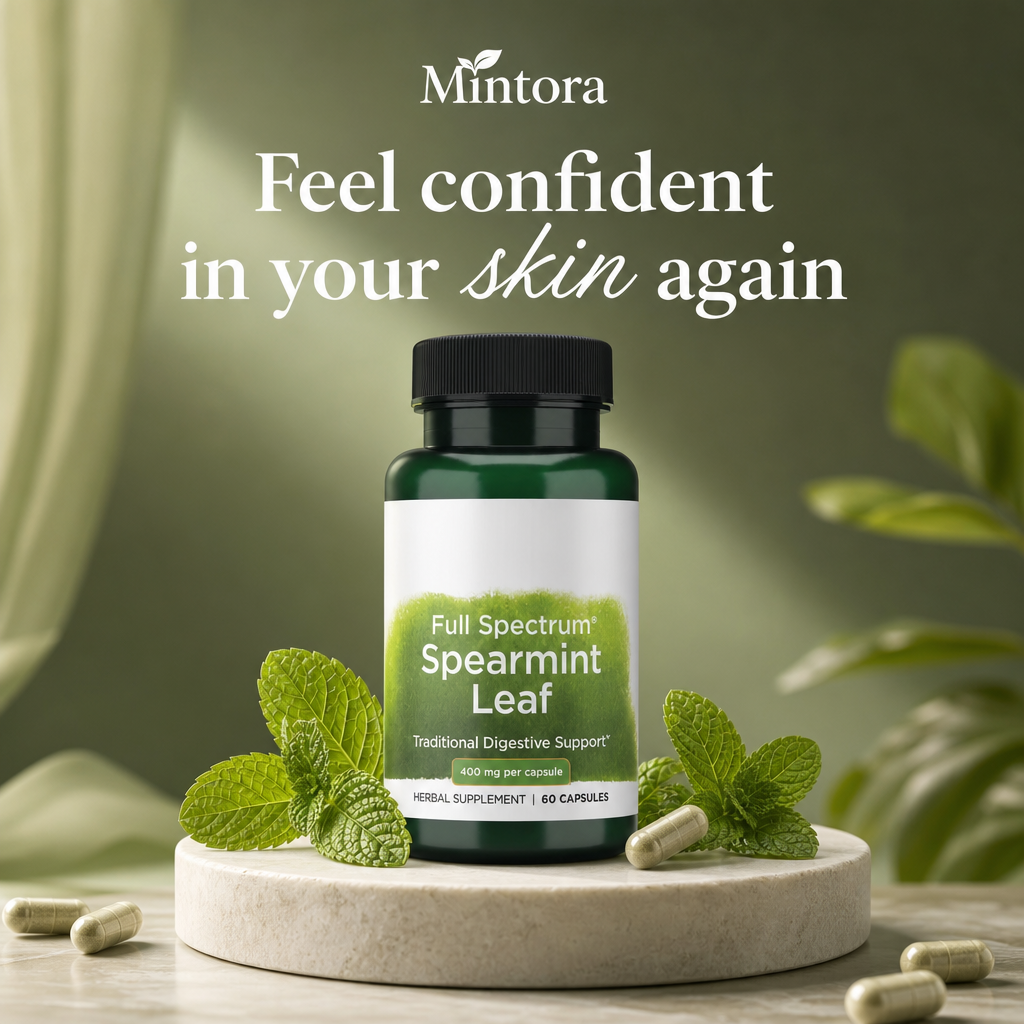 Mintora - spearmint leaf capsules