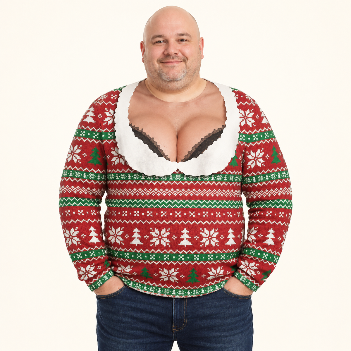 Cheeky Santa Sweater